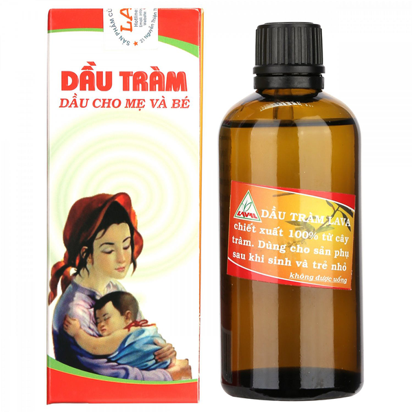 Dầu Tràm Cho Mẹ Và Bé Lava (Chai/100ml)