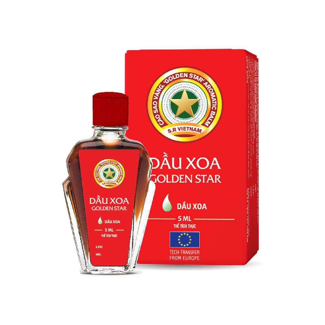 Dầu Xoa Golden Star Đà Nẵng (Chai/24ml)