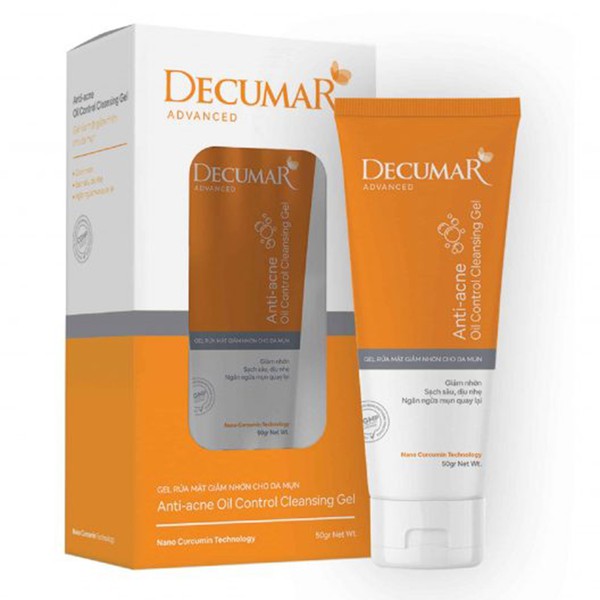 Gel Decumar advance rửa mặt (Tuýp 50g)