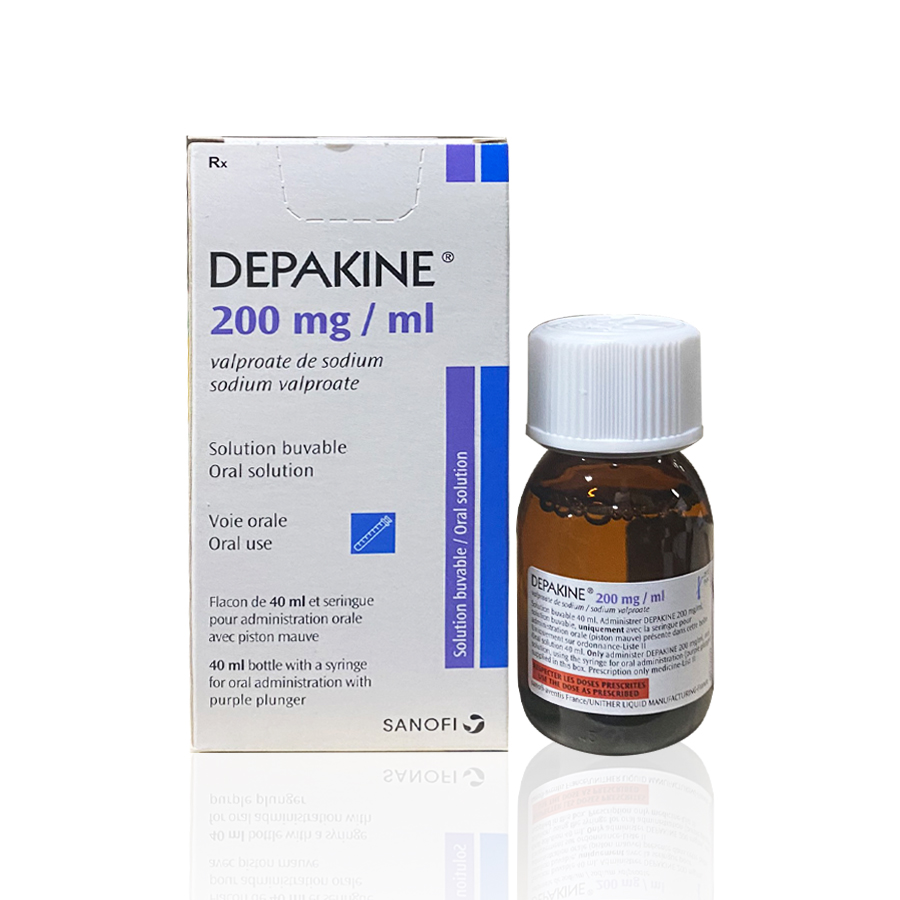 Siro Depakine 200mg/ml Sanofi (Lọ 40ml)
