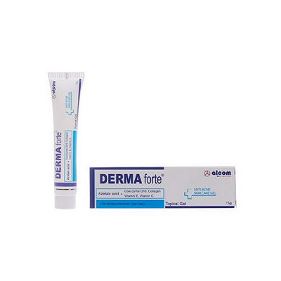 Derma Forte Gel Trị Mụn Thâm Alcom (Tuýp 15g)
