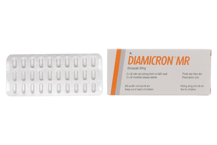 Diamicron Mr Gliclazide 30mg Servier Pháp (Hộp 60 viên)