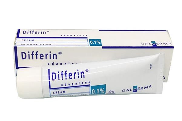 Kem bôi Differin Kem Trị Mụn 0.1% Pháp (Tuýp 30g)