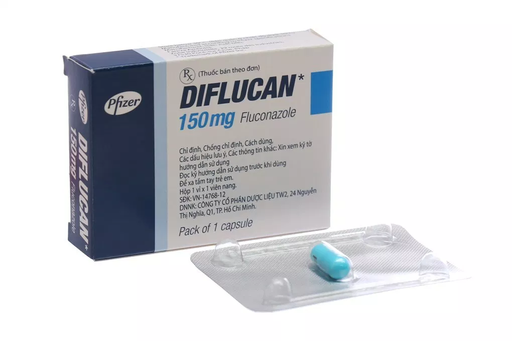 Diflucan Fluconazole 150mg Pfizer (Hộp 1 viên)