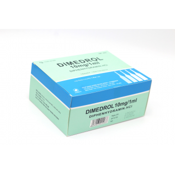 Dimedrol 10mg/1ml Dung Dịch Tiêm TW1 Pharbaco (H/100o/1ml)