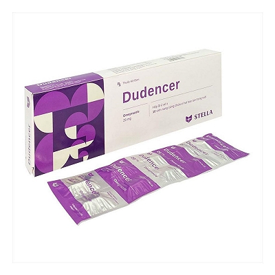 Dudencer Omeprazole 20mg Stella (Hộp 30 viên)