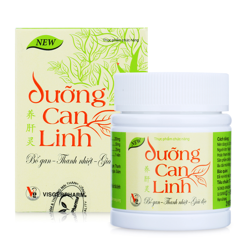 Viên uống Dưỡng Can Linh Thành Công (Lọ 40 viên)
