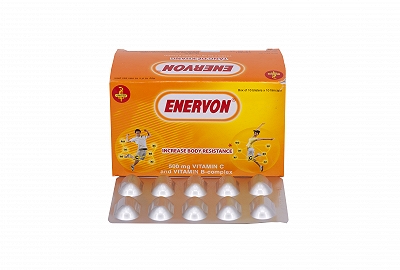 Enervon Vitamin C 500mg United Pharma (Hộp 100 viên)