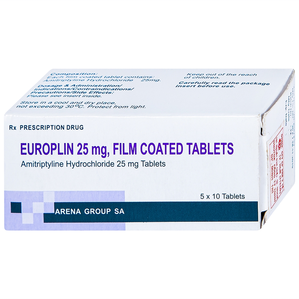 Europlin Amitriptylin 25mg Romania (H/50v)