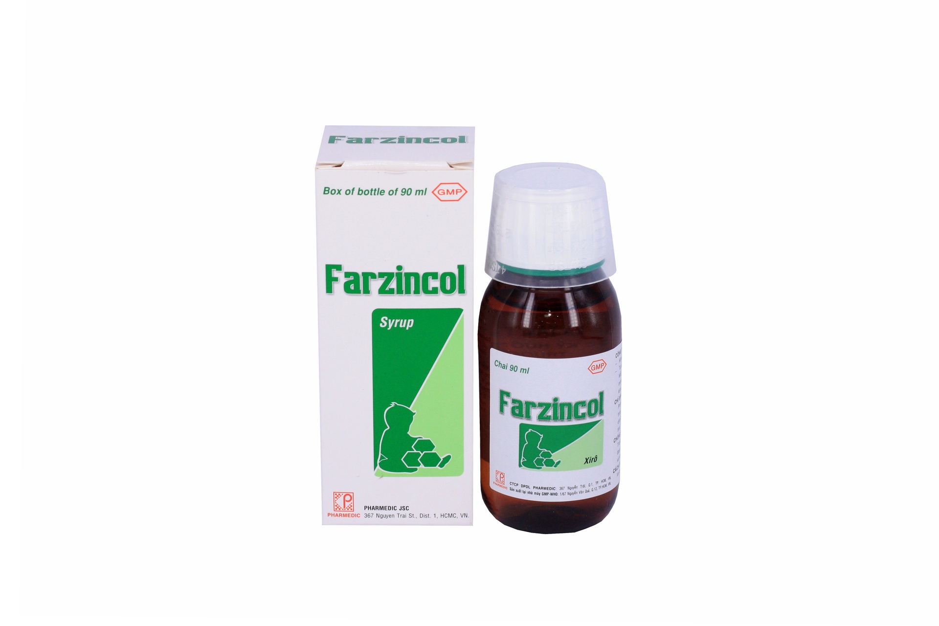 Siro Farzincol 90ml Pharmedic (Chai 90ml)