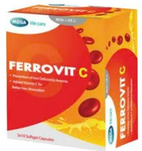 Ferrovit C Mega (Hộp 30 viên)
