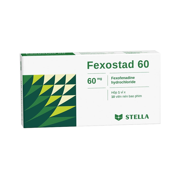 Fexostad Fexofenadin 60mg Stella (Hộp 10 viên)