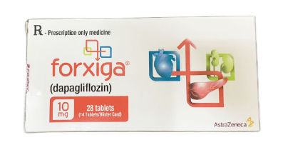 Forxiga Dapagliflozin 10mg Astrazeneca (Hộp 28 viên)