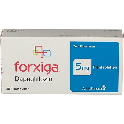 Forxiga Dapagliflozin 5mg Astrazeneca (H/28v) Date 05/2027