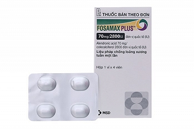 Fosamax Plus 70mg/2800IU Msd (H/4v) date 05/2026