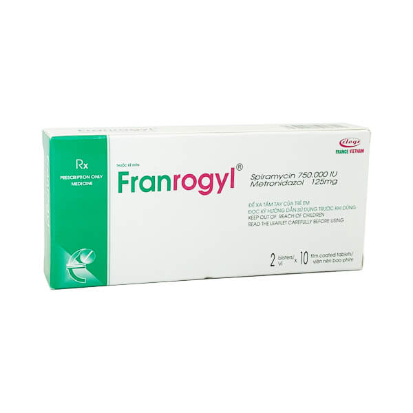 Franrogyl 750.000IU/125mg Eloge (Hộp 20 viên)