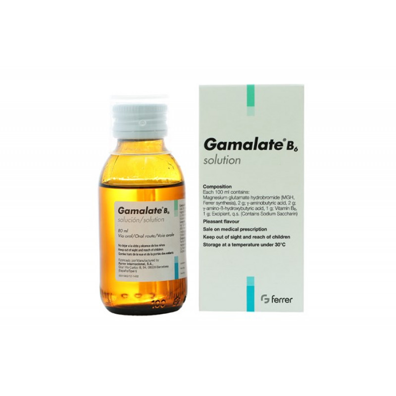 Gamalate B6 Solution Ferrer (Chai 80ml)