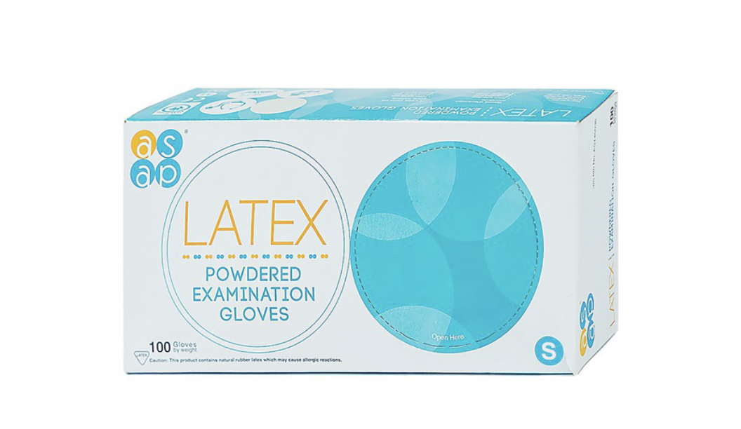 Găng Tay Y Tế Latex Có Bột Size S (Hộp 100 cái)