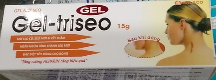 Gel Triseo Mờ Sẹo Halaco (Tuýp 10g)
