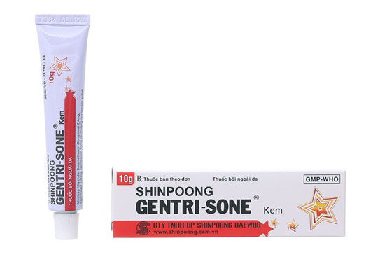 Kem bôi Gentrisone 10g Shinpoong (Tuýp 10g)