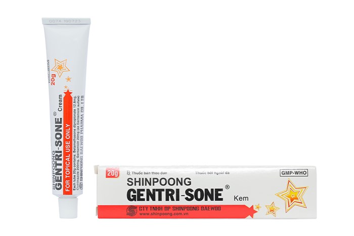 Kem bôi Gentrisone 20g Shinpoong (Tuýp 20g)