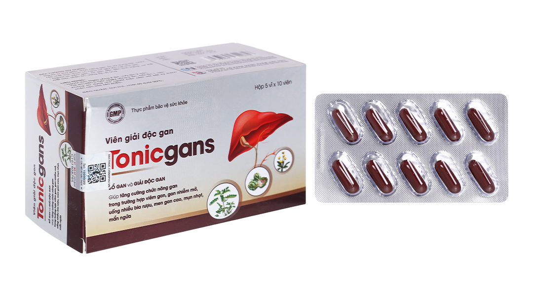 Giải Độc Gan Tonicgans Meracine (H/50v)