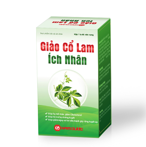 Giảo Cổ Lam Ích Nhân Nam Dược (Lọ/60v)