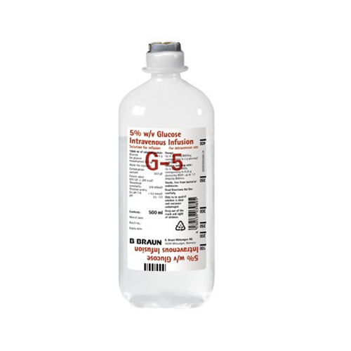 Dịch truyền Glucose G5 5% Braun (Chai 500ml)