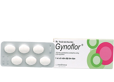 Viên đặt Gynoflor Medinova (Hộp 6 viên)