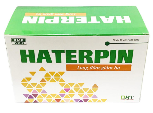 Haterpin long đờm giảm ho Hà Tây (Hộp 500 viên)