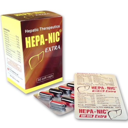 Hepa Nic Extra Viên Nang USA Nic (H/60v)