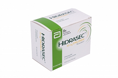 Hidrasec Racecadotril 30mg Abbott (Hộp 30 gói)