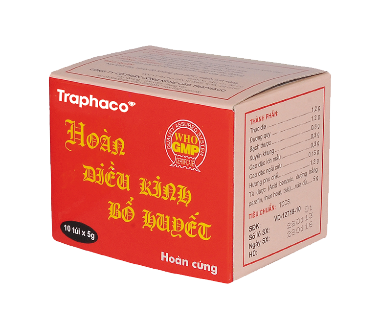 Hoàn Điều Kinh Bổ Huyết Traphaco (Hộp 10 gói)