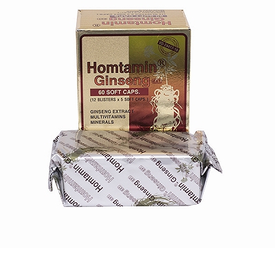 Homtamin Ginseng Korea United Pharm (Hộp 60 viên)