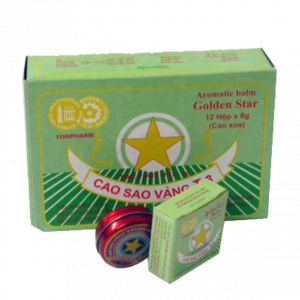 Hộp cao sao vàng TW3 Xanh lá (Hộp 12 lọ x 8g)