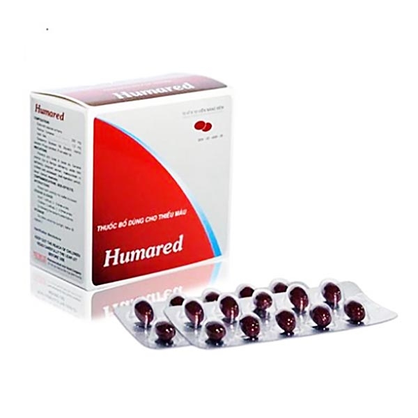 Humared bổ máu Medisun (Hộp 100 viên)