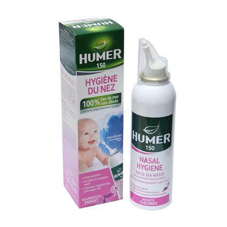 Humer Nasal Xịt Mũi Hygiene Hồng TE (Lọ/150ml)