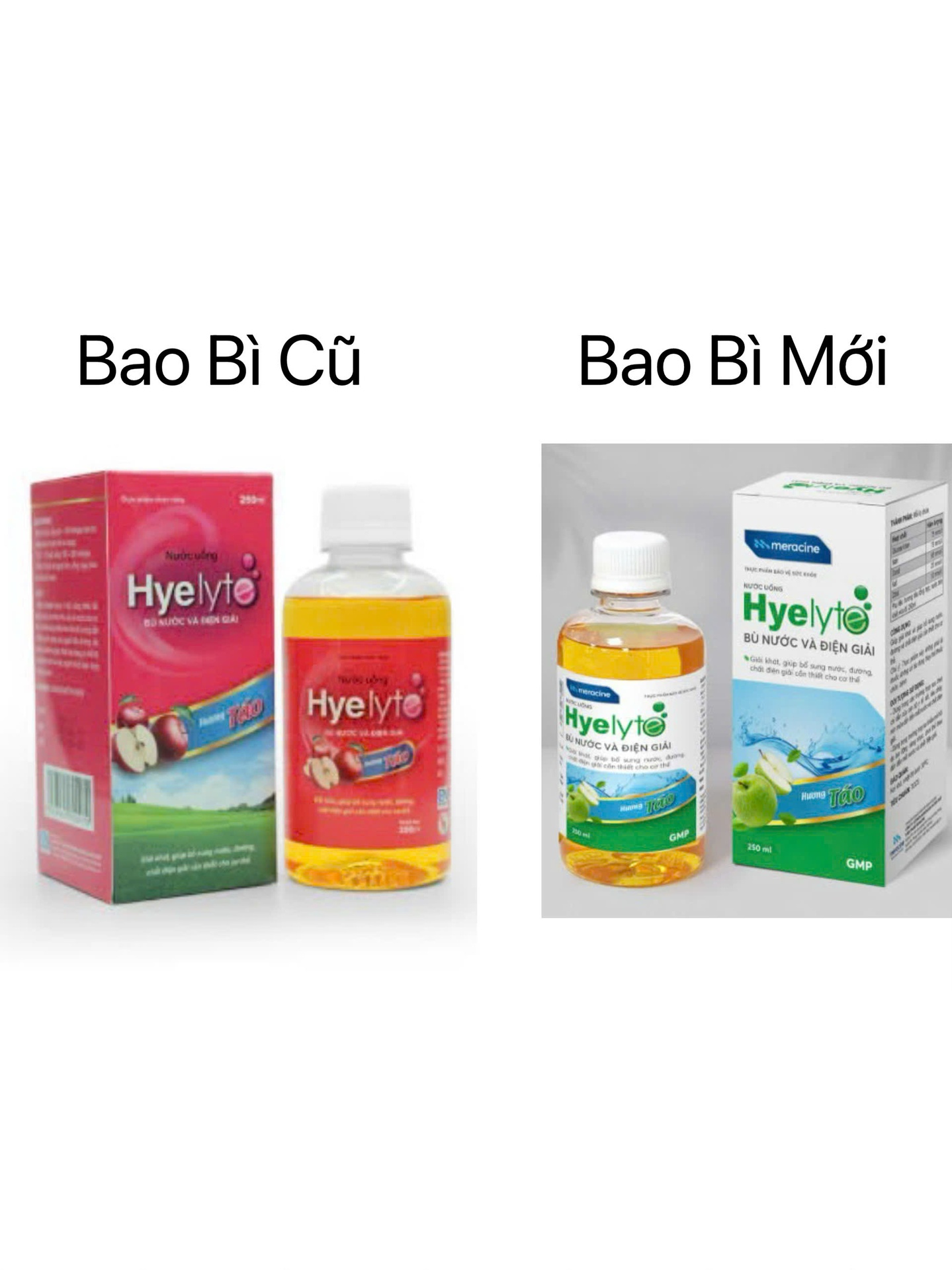 Hyelyte Vị Táo Việt Đức (Chai 250ml)