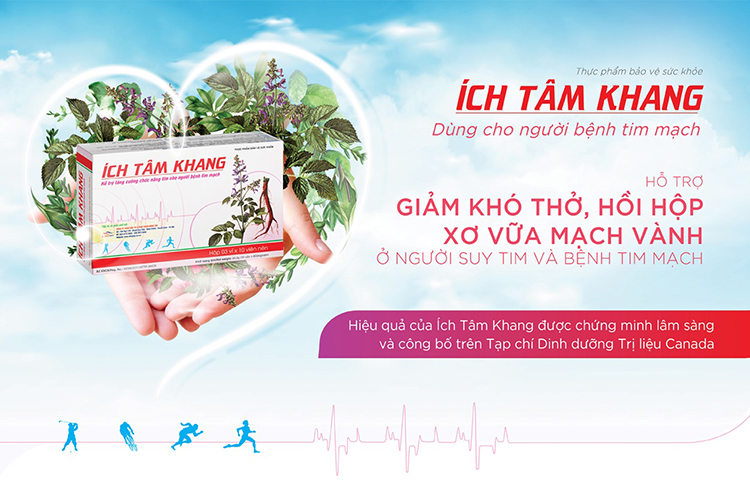 Ích Tâm Khang Đông Tây Pharma (H/30v)