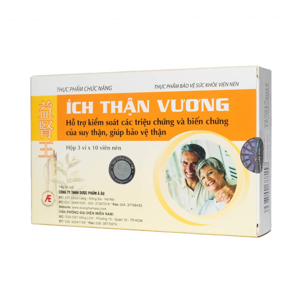 Viên uống Ích Thận Vương Á Âu (Hộp 30 viên)