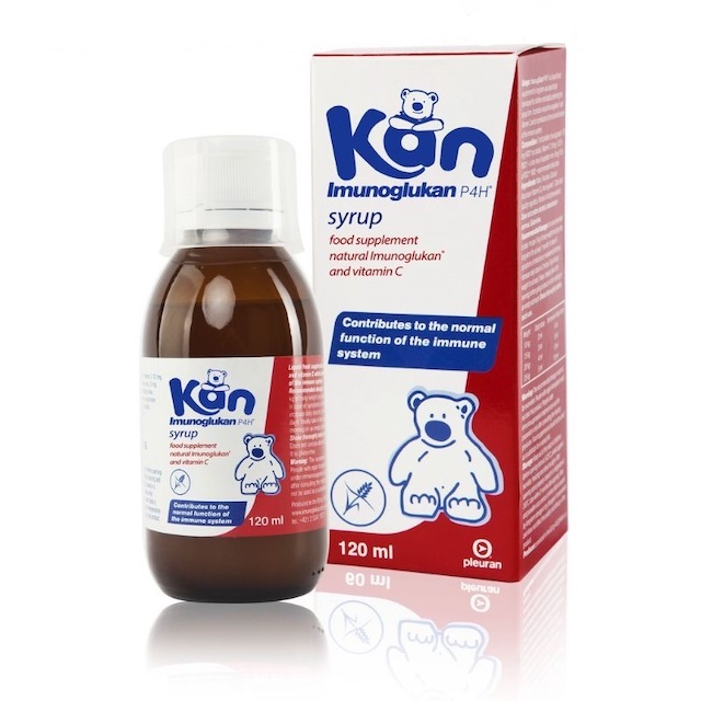 Siro Imuno Glukan P4h Pleuran (Chai 120ml)