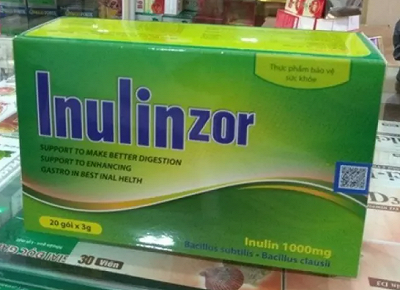 Bổ Sung Chất Xơ Inulin Zor 1000mg Akophar (Hộp 20 gói x 3g)