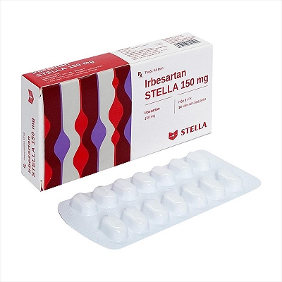 Irbesartan 150mg Stella (Hộp 28 viên)
