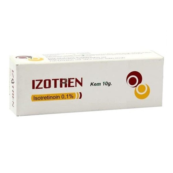 Izotren 0.05% Kem Bôi Da Nam Hà (Tuýp/10g)