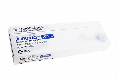 Januvia 100mg MSD (Hộp 28 viên)