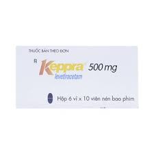 Keppra Levetiracetam 500mg GSK (Hộp 60 viên)