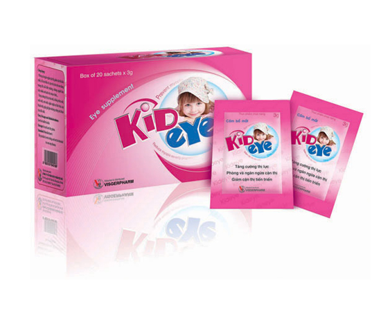 Cốm Bổ Mắt Kid Eye Gia Nguyễn (Hộp 20 gói x 3g)