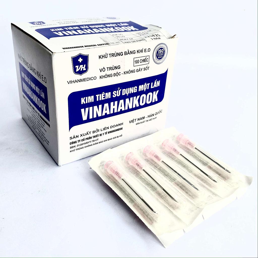 Kim lấy thuốc 18G Vinahankook (Hộp 100 cái)