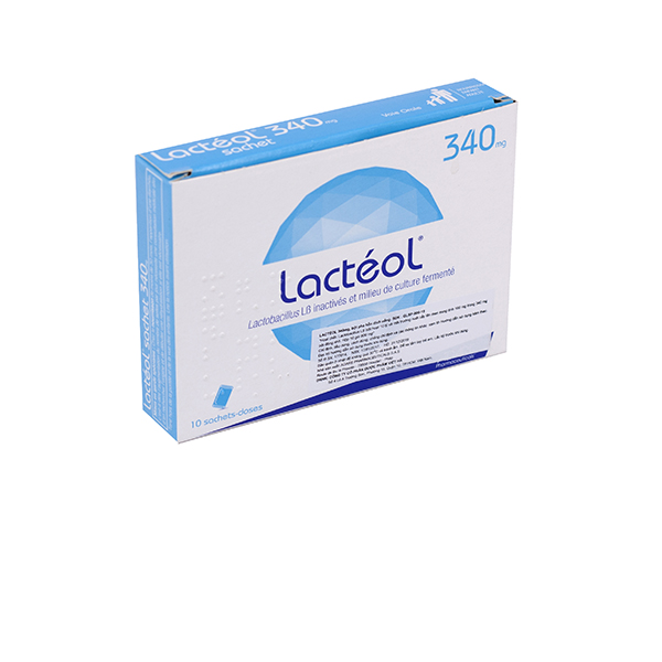 Lacteol 340mg Pháp (Hộp 10 gói)