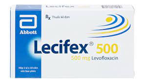 Lecifex Levofloxacin 500mg Abbott (Hộp 20 viên)